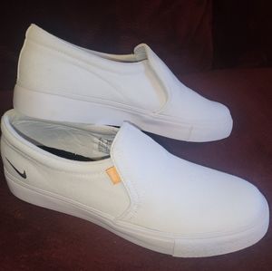 Womens Nike Court legacy slip on size 10